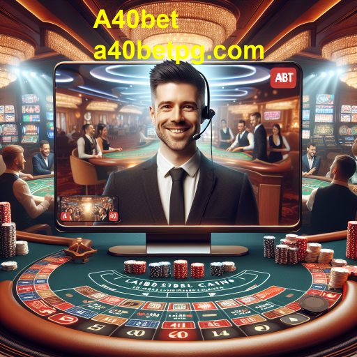 Experimente a Emoção do Cassino Ao Vivo no A40bet